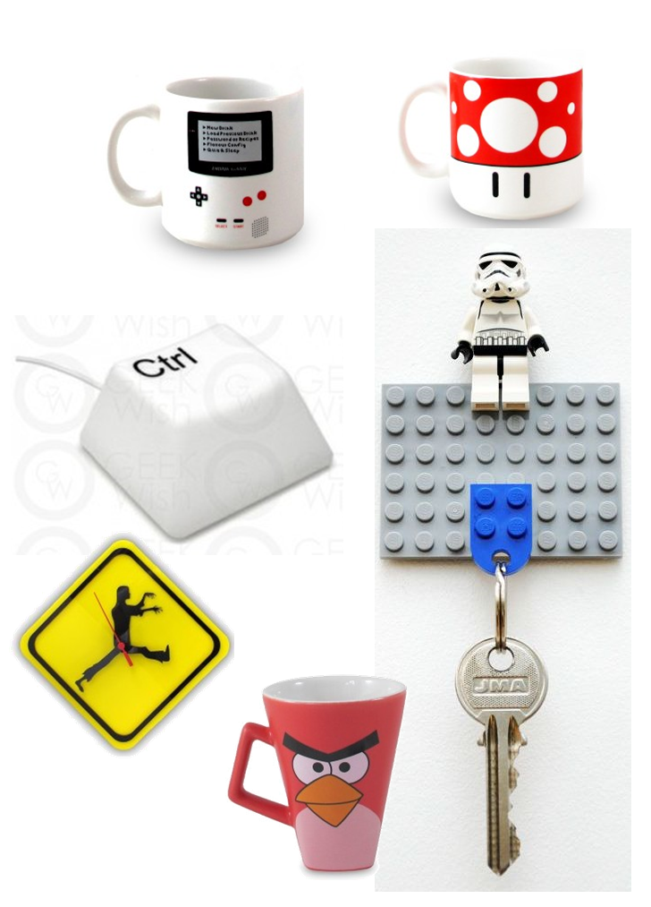 Decorando com objetos geek