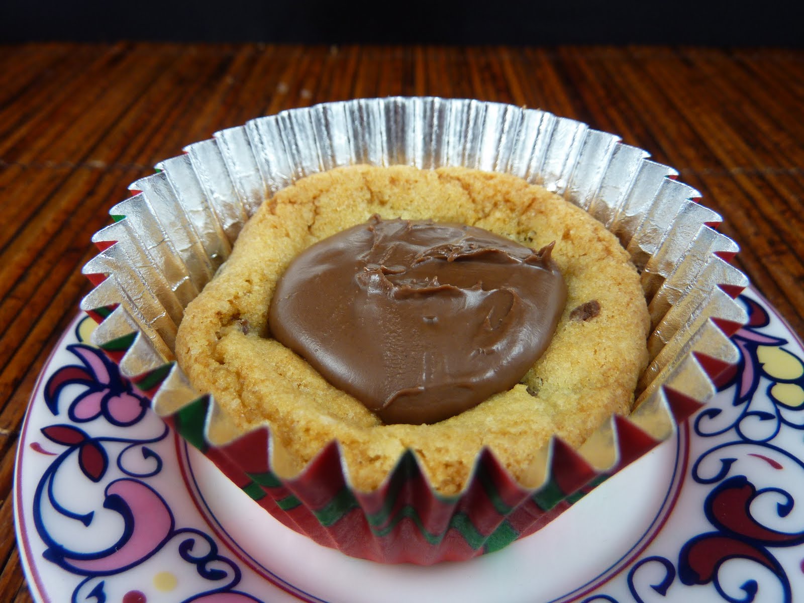 Cookies on Friday Nutella Chocolate Chip Cookie Cups