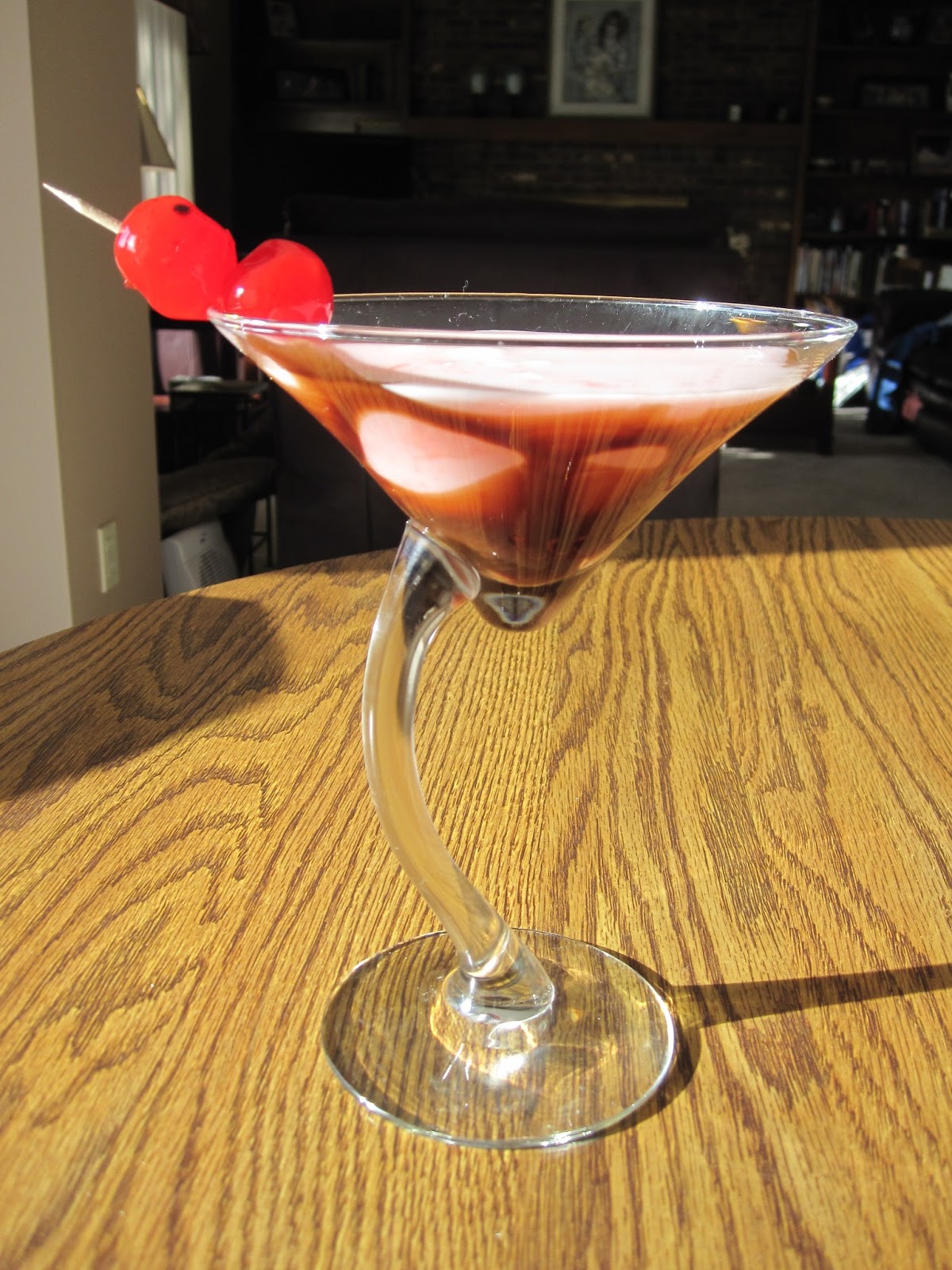 Chocolate Covered Cherry Martini