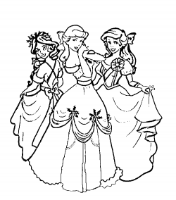 Disney Princess Coloring Pages Ideas