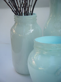 The Simple Craft Diaries: Painted Glass Jars