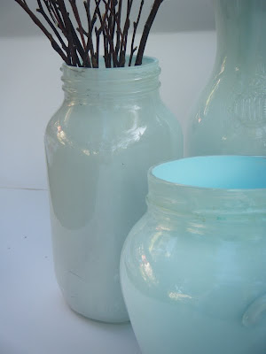 The Simple Craft Diaries: Painted Glass Jars