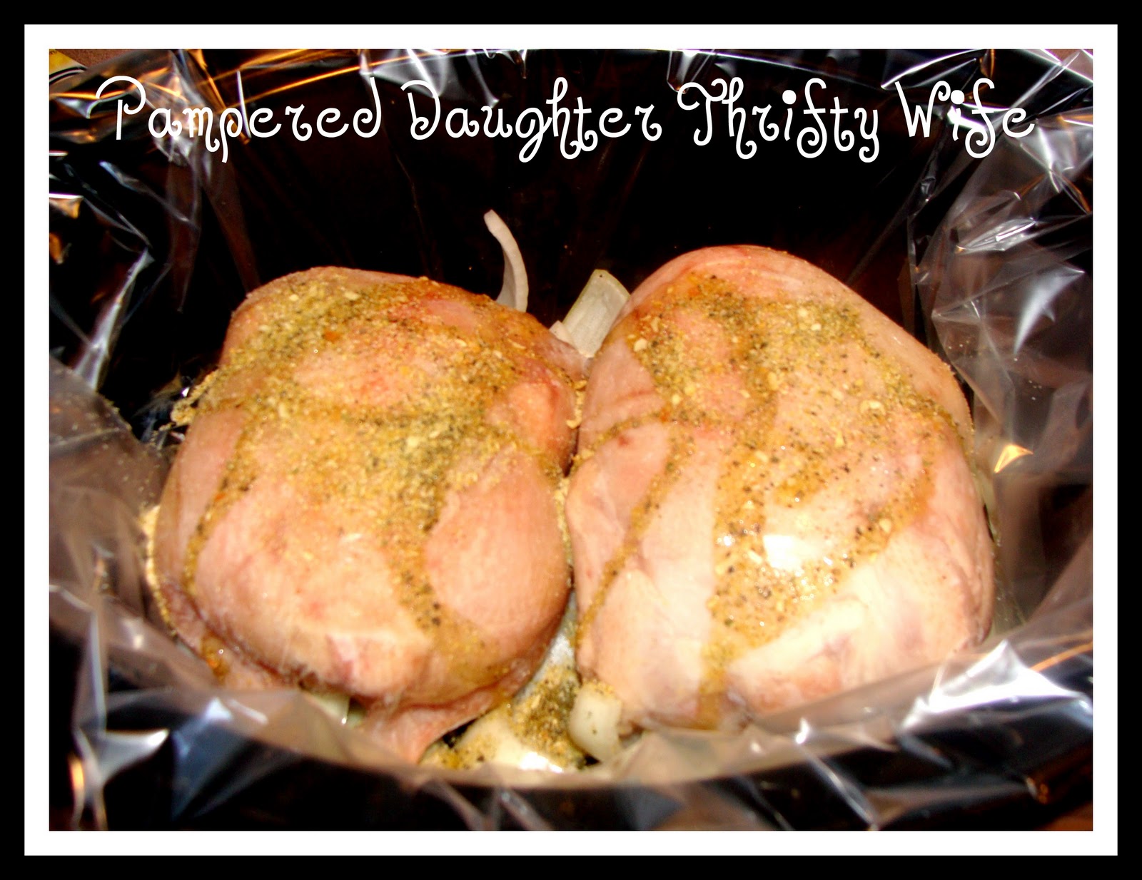Pampered Daughter Thrifty Wife Cornish Hen in the crockpot