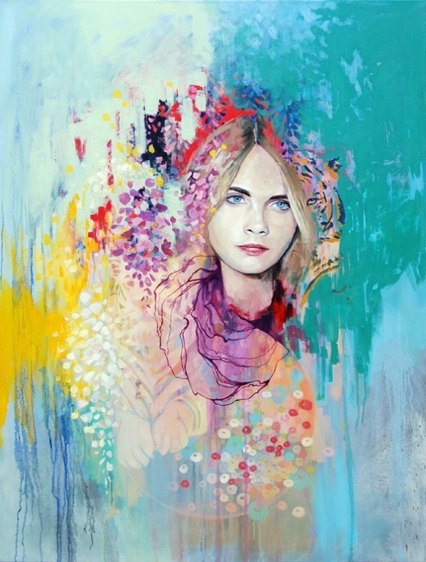 Fussy Island Emma Uber Painting