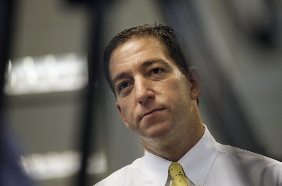 Brian John Spencer Glenn Greenwald Lawyer, blogger, partisan journalist