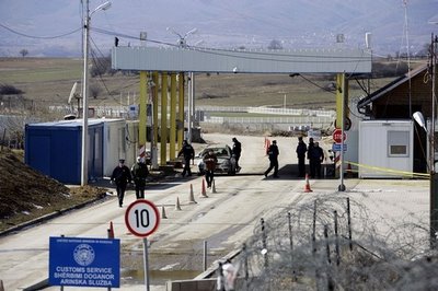 kosovo border serbia disputed warns borders crossings renewed outposts cautioned spark attempts northern control could take