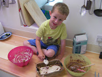 marble cake preparation