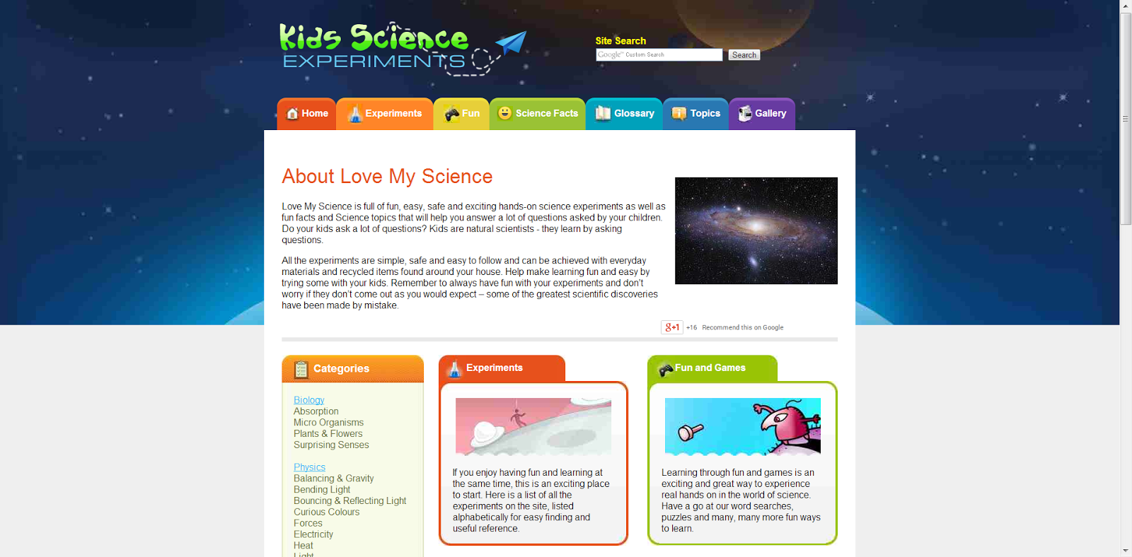 Chemistry websites