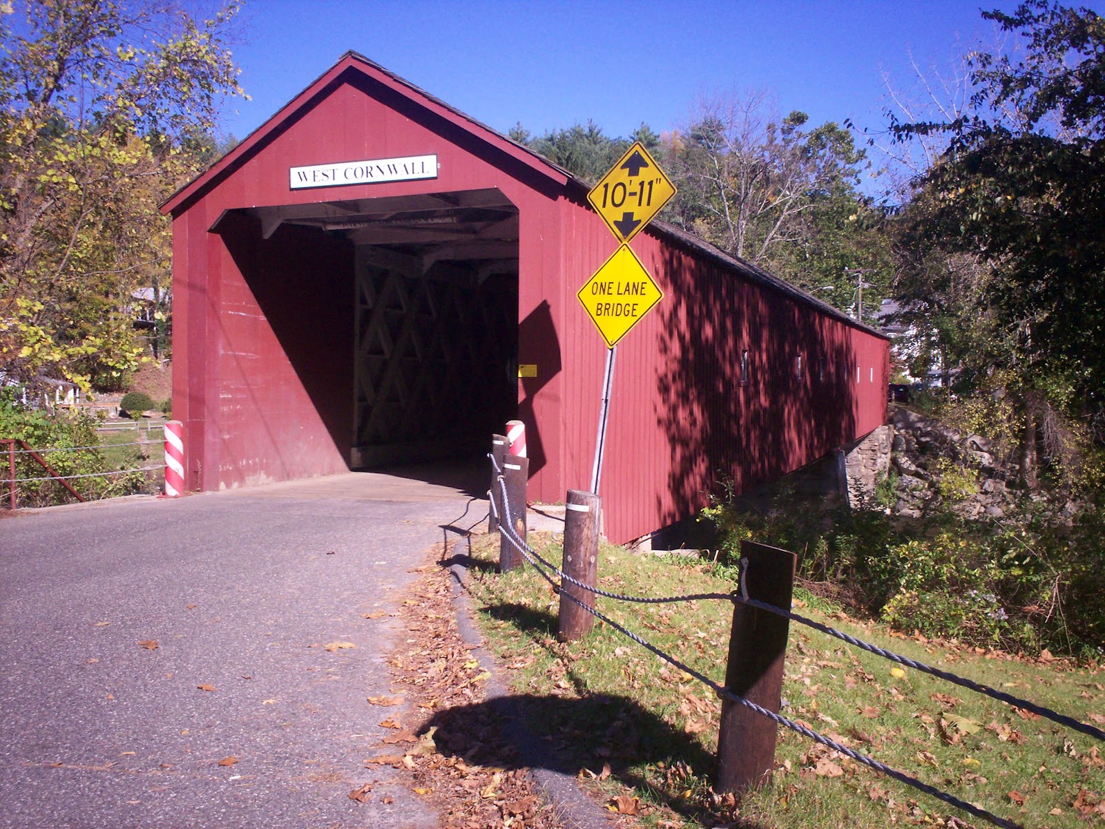 New England Travels West Cornwall Covered Bridge Connecticut