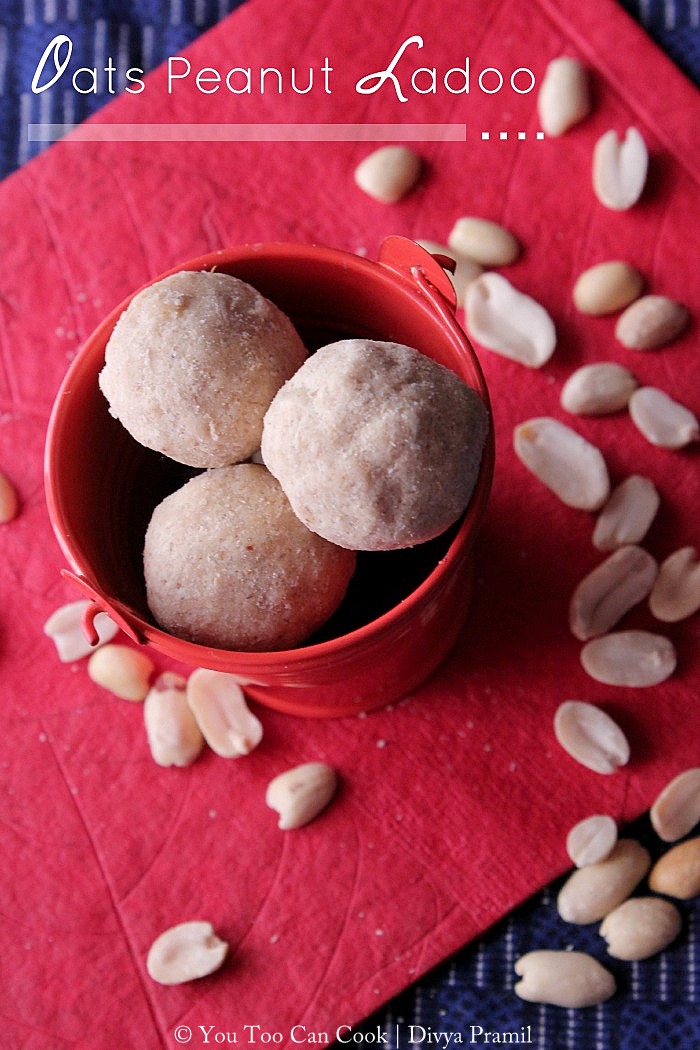 Oats & Peanuts Ladoo Indian Food Recipes Ammaji Kitchen