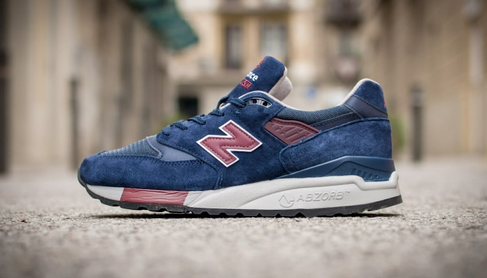 new balance 998 navy burgundy