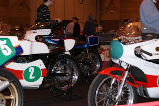 Impecable el estado de estas Yamaha de los 70: se olía el aceite de ricino a distancia!