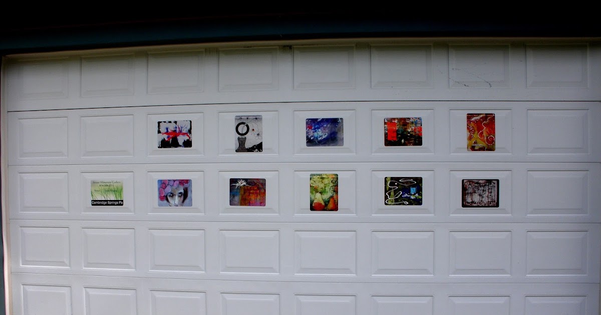 Notes From Straw Mountain Studio Garage Door Art Gallery