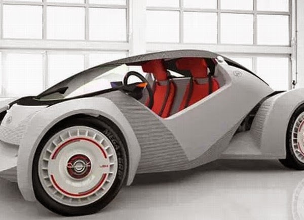 Una empresa estadounidense quiere ser la primera en "imprimir" el auto del futuro
