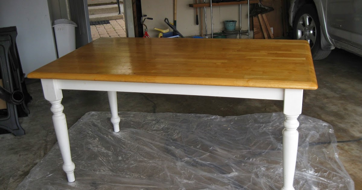 The Nurtured Nest How To Turn An Ugly, Generic Kitchen Table Into A