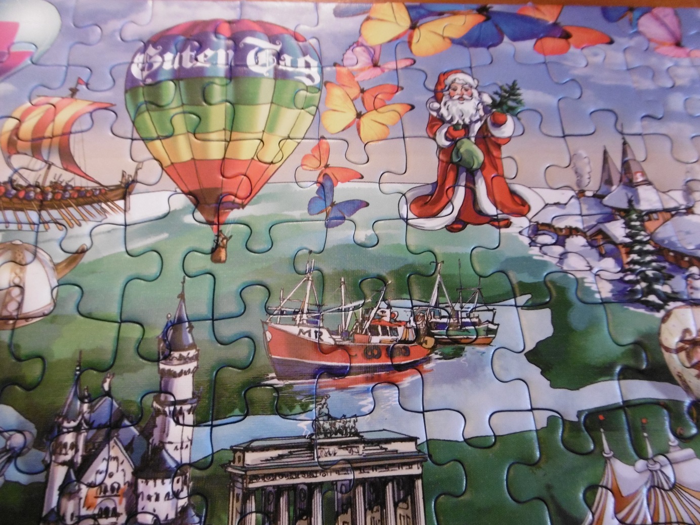 IT’S A BIG WORLD OUT THERE 500 TEILE PUZZLE CASTORLAND 52295 