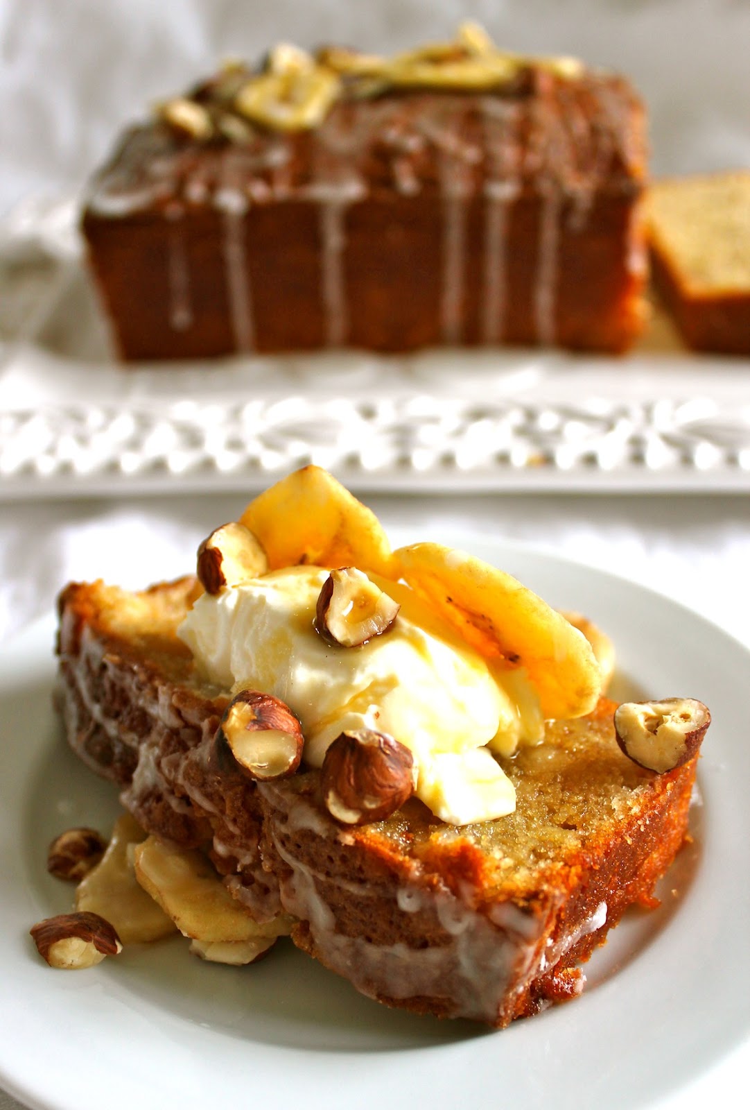Warm&Snug&Fat hazelnut & buttermilk banana loaf...