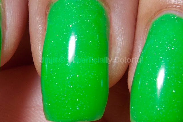 Shimmer Jelly Apple The Nail Junkie