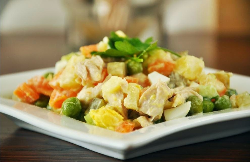 Recette de Salade de légume à vapeur