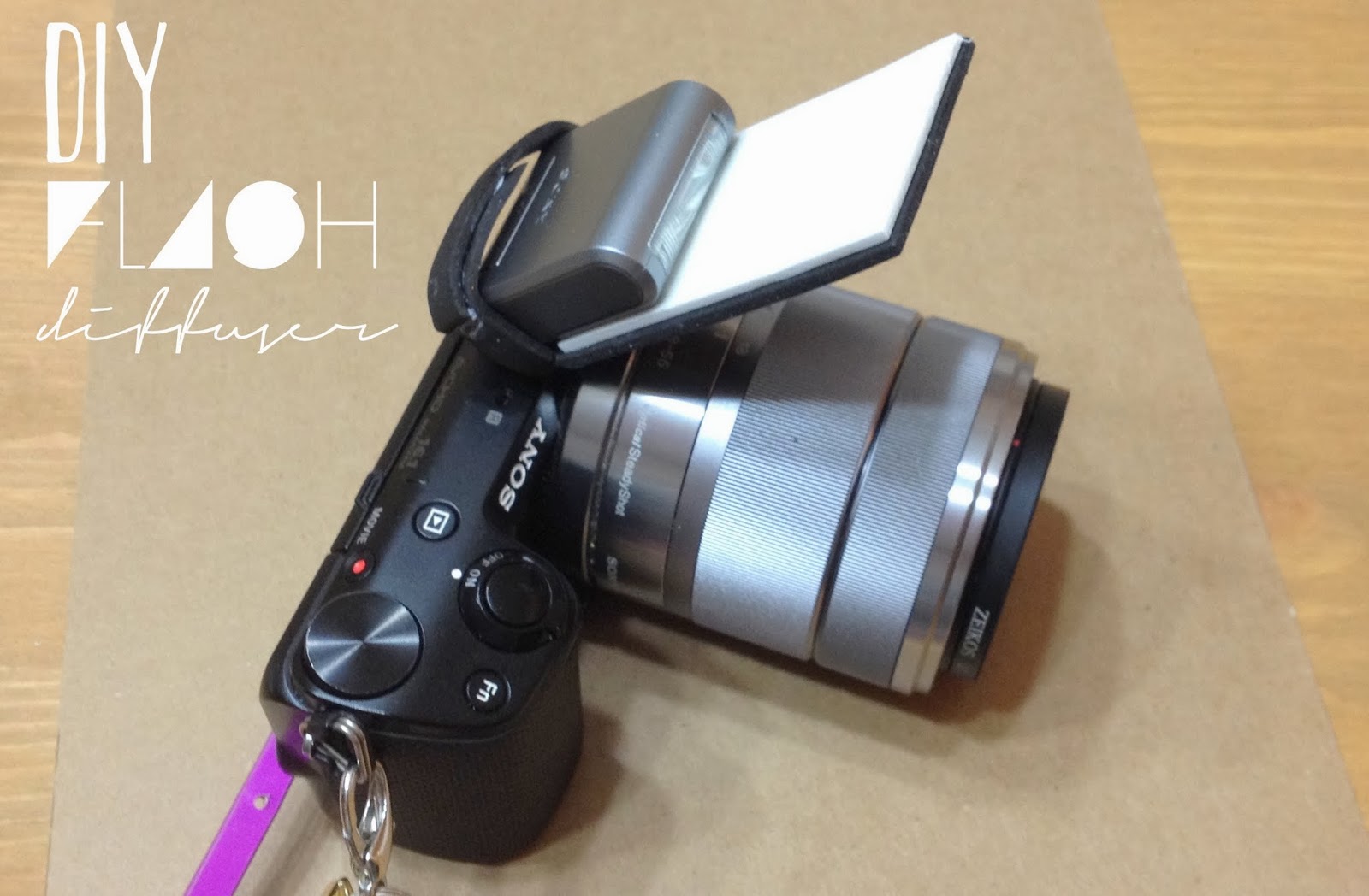 DIY Flash Diffuser (Sony NEX 5)