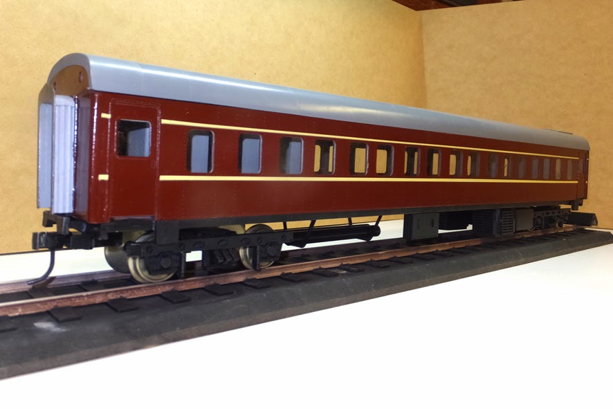 Barnardbuilt 1/32nd NSW "RUB" train carriages
