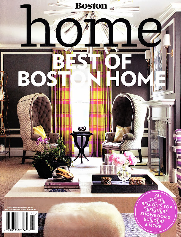 Boston Home Magazine // January 2014 title=