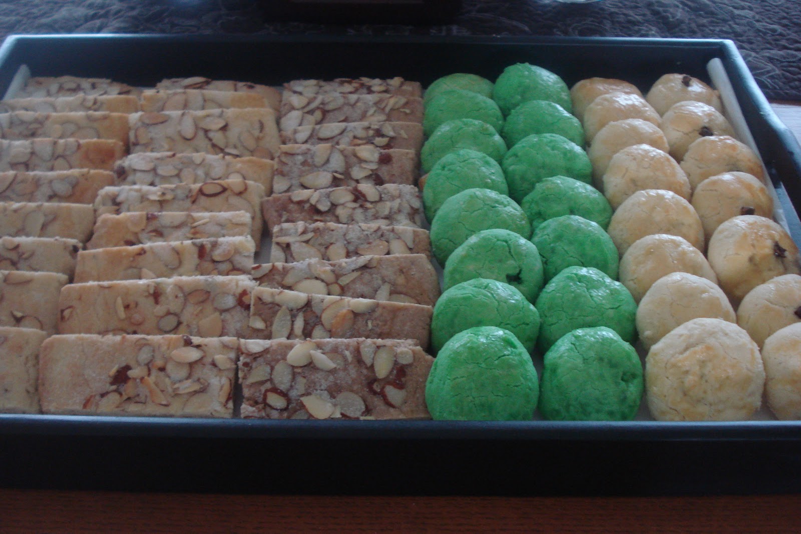 Nastar pandan cookies