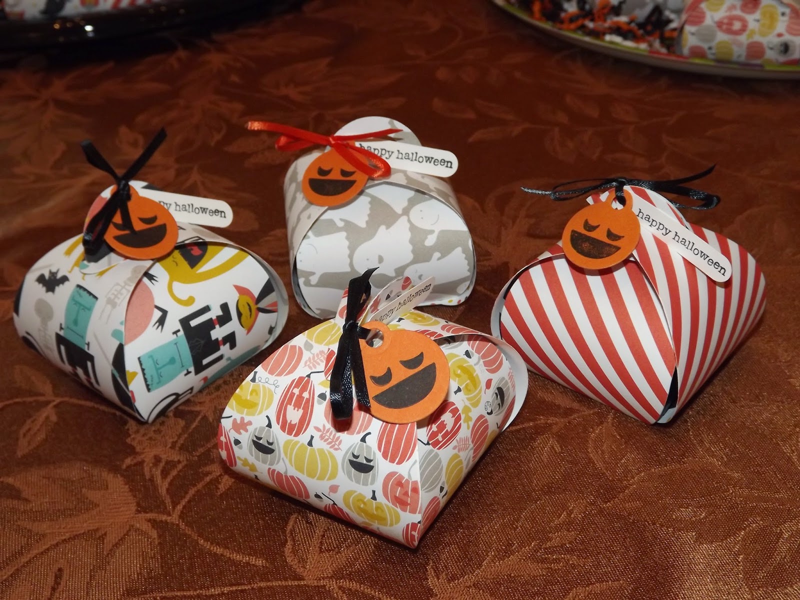 Nanny's Pansy Patch Halloween Boxes