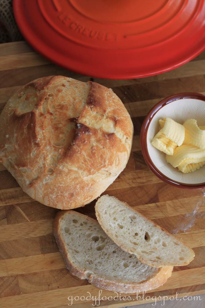 GoodyFoodies Recipe Le Creuset Dutch Oven Bread