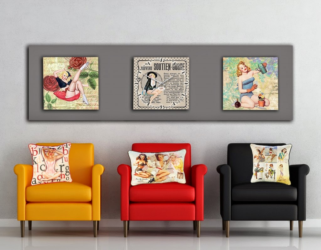 pin-up dekorasyon