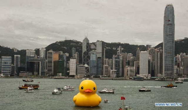 pato de goma más grande del mundo Taiwan