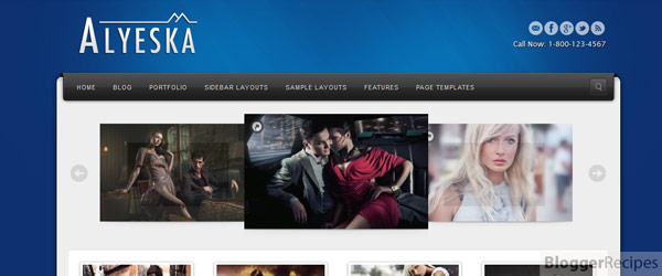 Alyeska Blogger Template Alyeska Blogger Template