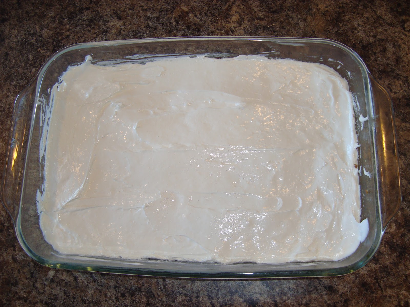 Raspberry Jello Pretzel "Salad" Dip it in Chocolate