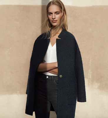 Colección mujer H&M abrigo cocoon abrigo cocoon H&M mujer