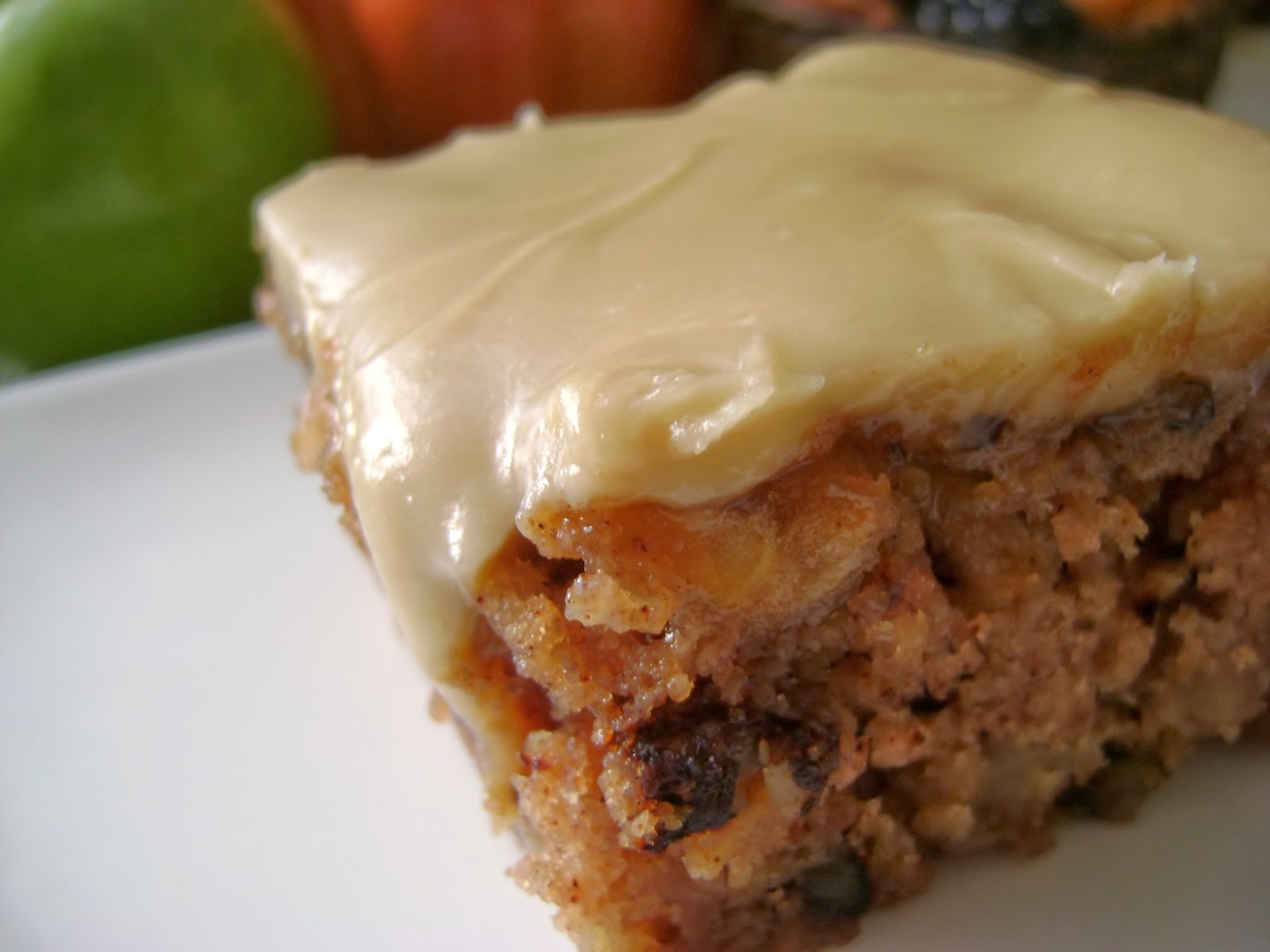 A Sunflower Life Apple Cake with BrownSugar Frosting