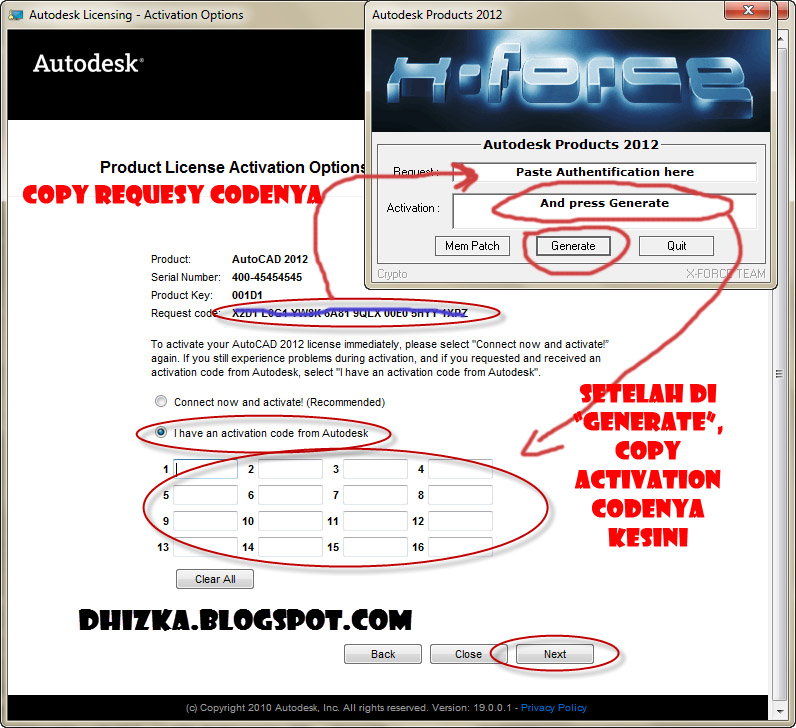 autocad 2010 activation code keygen free