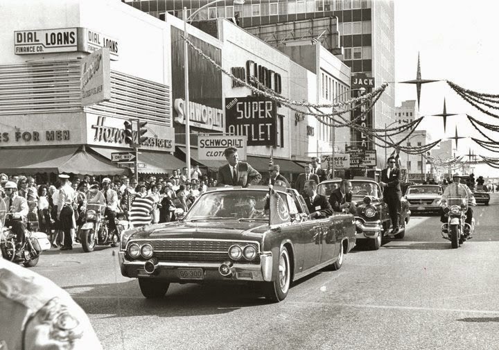 PRS Agent Glen Bennett on follow-up car 11/18/63 Tampa, FL