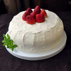 Strawberry Vanilla Buttercream Cheesecake Shortcake Strawberry Vanilla Buttercream Cheesecake Shortcake