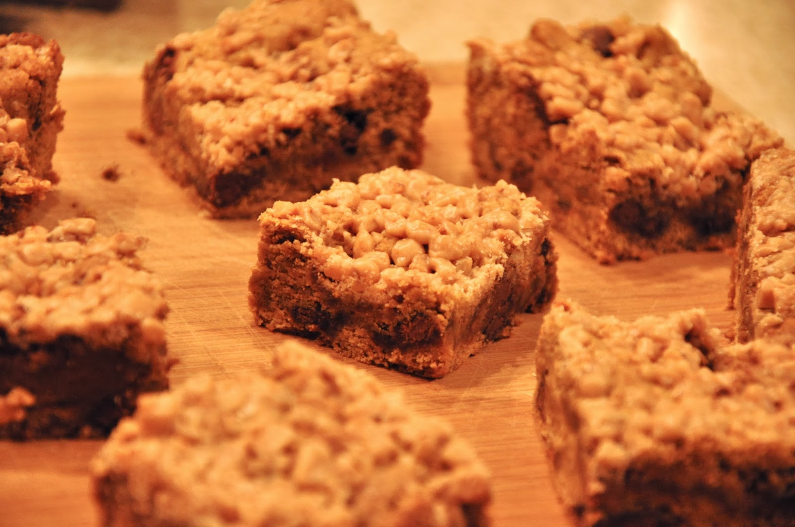 Sophia's Sweets ToffeeTopped Pumpkin Blondies