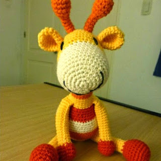 Patrones Amigurumi: Jirafa amigurumi