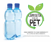 Camiseta feita de Pet