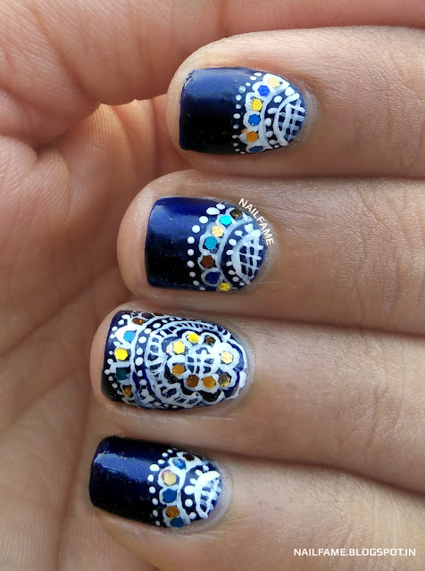 HEENA MANICURE NAILFAME NAILART BLOG INDIA