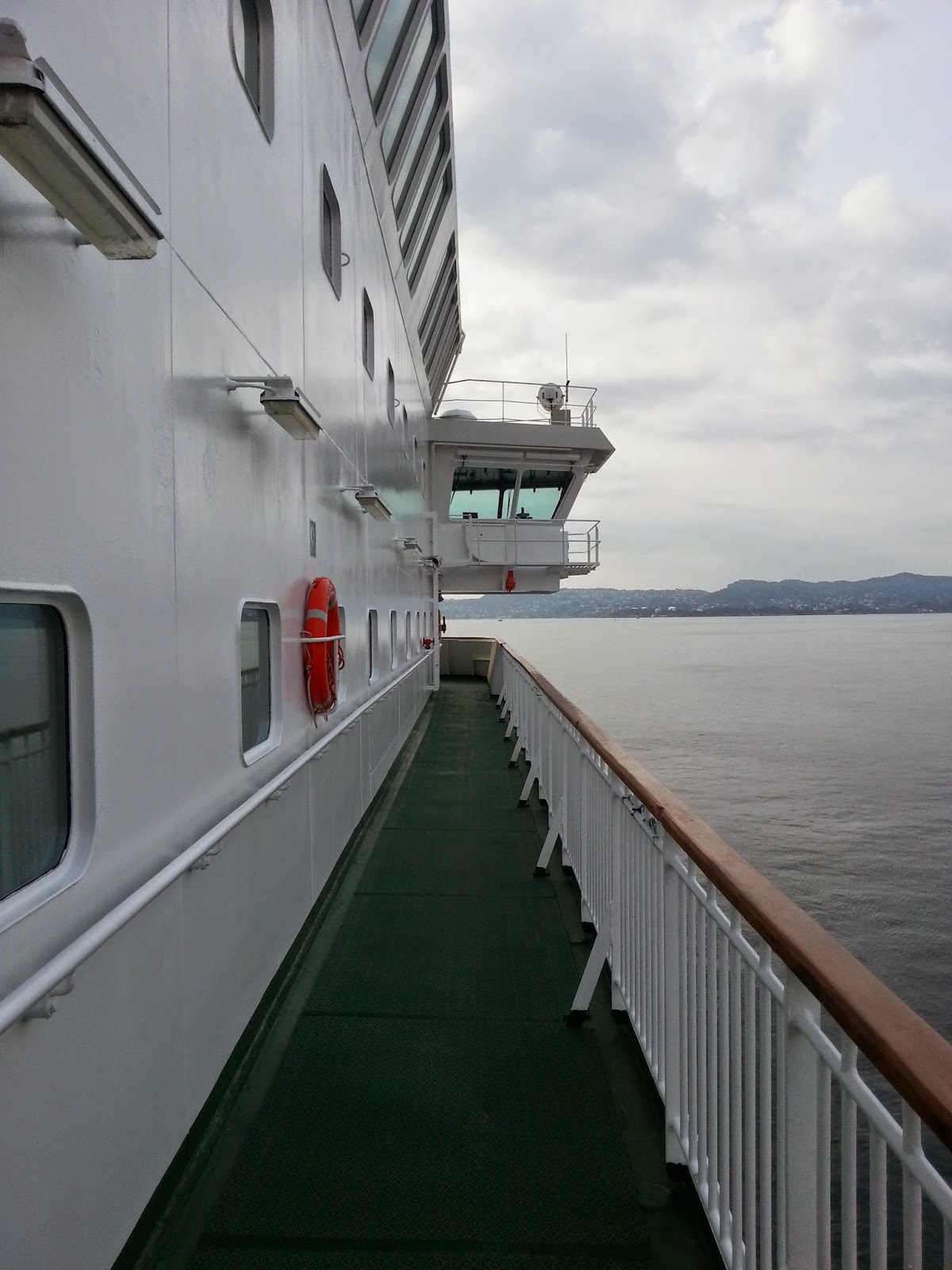 Hurtigruten MS Nordkapp - Promenade Deck Hurtigruten MS Nordkapp - Promenade Deck