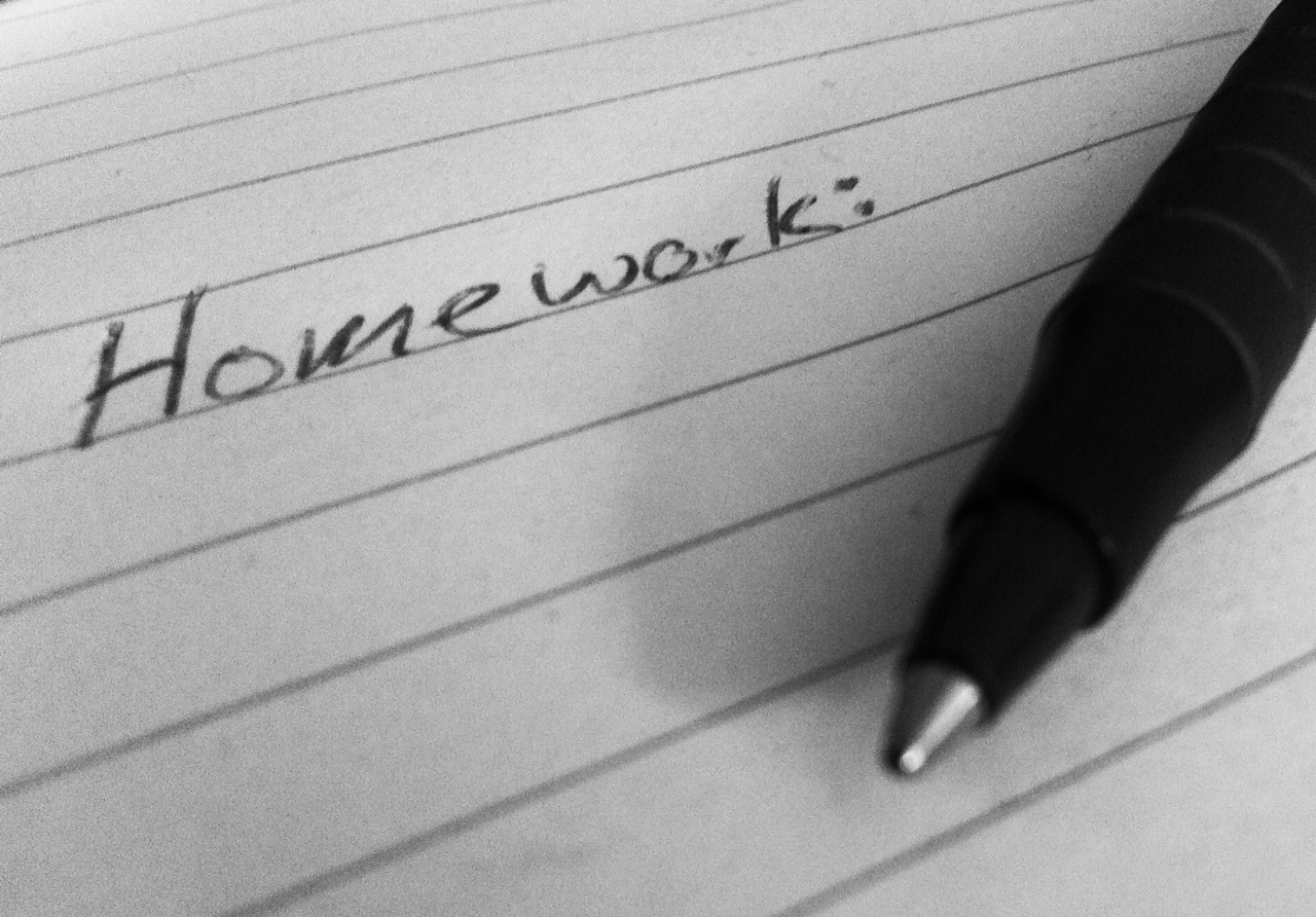 your homework your homework