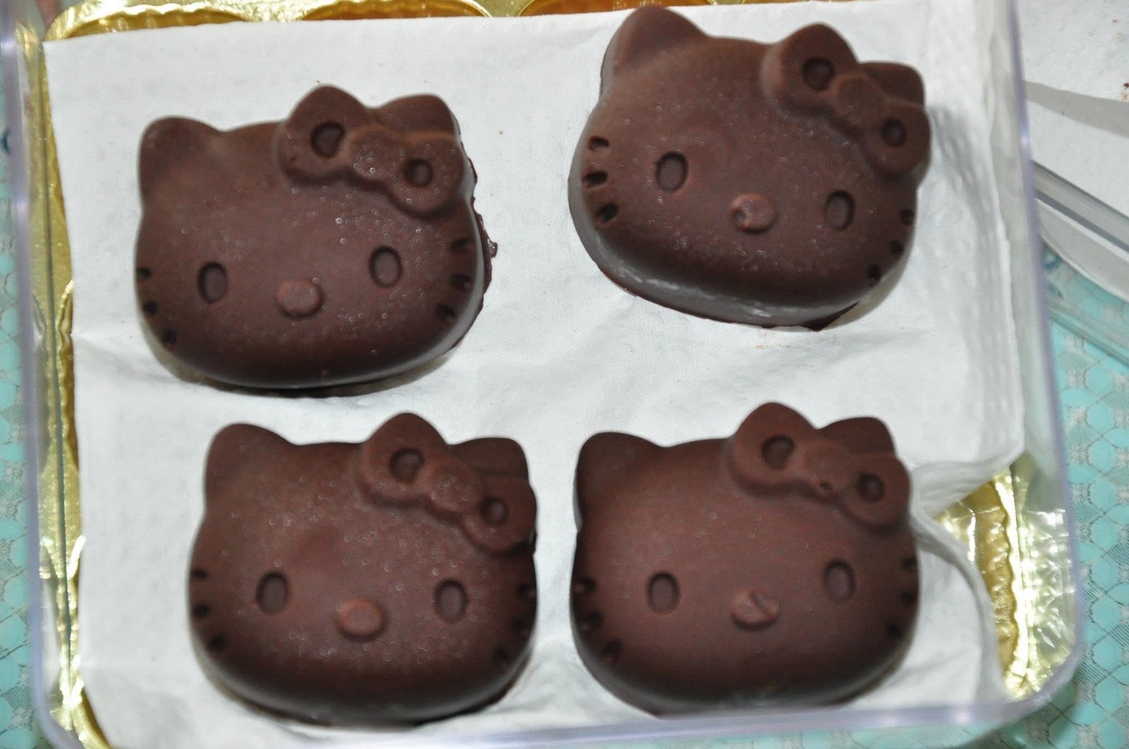 100 Chocolates Hello Kitty range and others...... chocolates and cakes