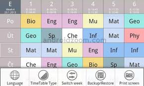 lleva el horario de calases en tu dispositivo android con Quick Time Table ( Horario de Clases)