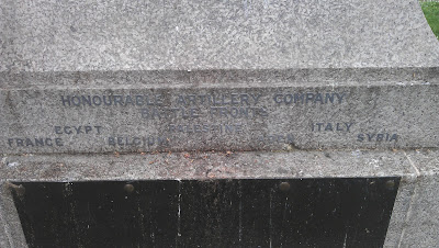 Honourable Artillery Company Memorial Honourable Artillery Company Memorial
