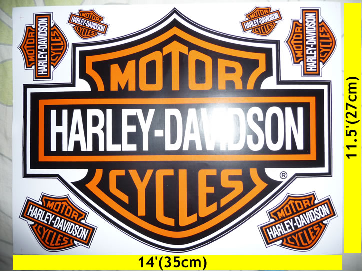 Harley Davidson stickers decal bumper stickers decal