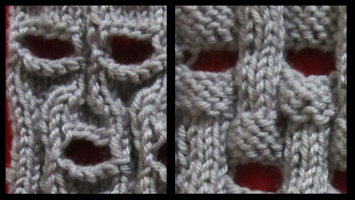 knitting stitch bizarre mask