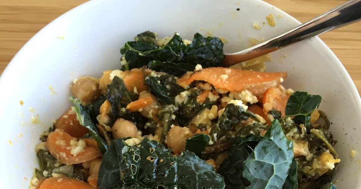 SIMPLE FOOD PROJECT Sweet Potato, Spinach, Kale, Feta, Chickpea Casserole